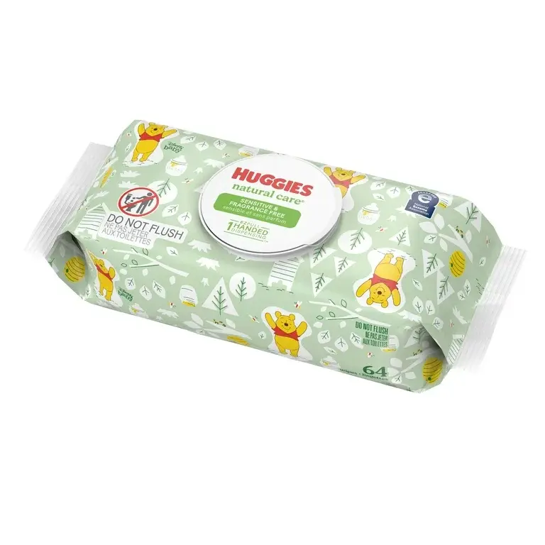 HUGGIES Lingettes Natural Care Sensitive