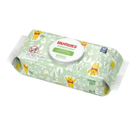 HUGGIES Lingettes Natural Care Sensitive