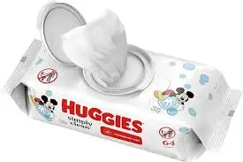 HUGGIES Lingettes Simply Clean pour bébé non parfumées Hypoallergéniques